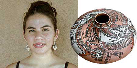 Celinda McKelvey | Navajo Potter | Penfield Gallery of Indian Arts | Albuquerque | New Mexico