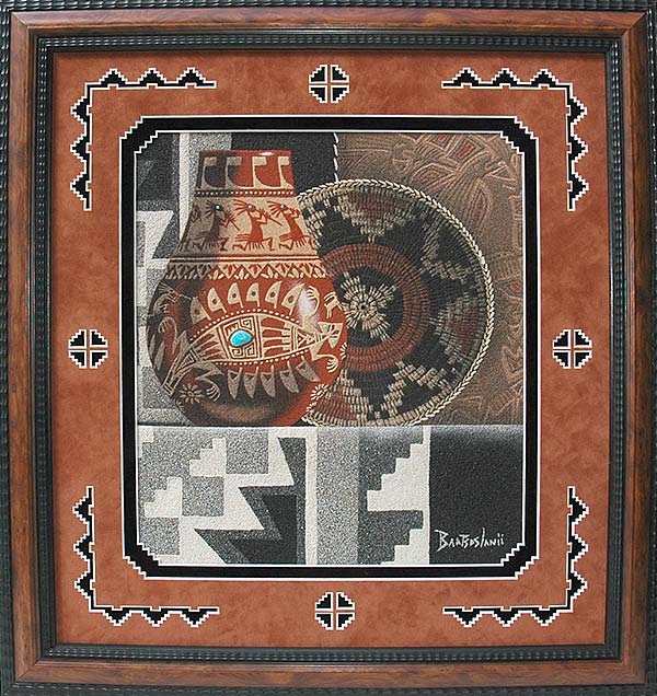 Eugene Baatsoslanii Joe | Navajo Sandpainter | Penfield Gallery of Indian Arts | Albuquerque, New Mexico