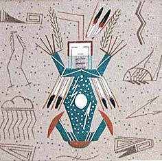 Heather Johanson | Navajo Sandpainter | Penfield Gallery of Indian Arts | Albuquerque | New Mexico