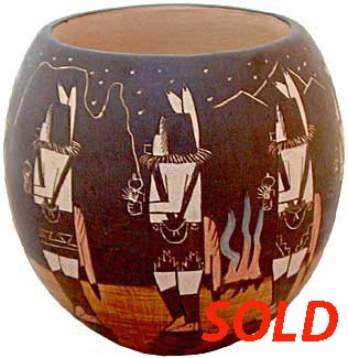 Ida Sahmie | Navajo Potter | Penfield Gallery of Indian Arts | Albuquerque | New Mexico