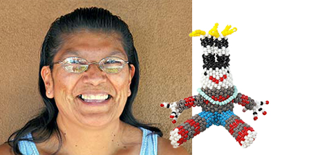 Jeannie Melikan | Zuni Beaded Doll Artist | Penfield Gallery of Indian Arts | Albuquerque | New Mexico