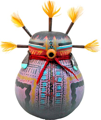 Robert Rivera | Southwest Gourd Artist | Penfield Gallery of Indian Arts | Albuquerque | New Mexico