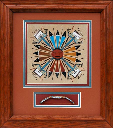  Wilton Lee | Navajo Sandpainter | Penfield Gallery of Indian Arts | Albuquerque, New Mexico