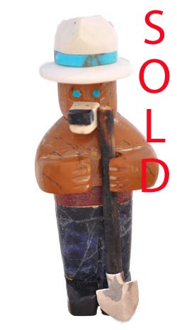 Carolton Etsate | Smokey the Bear Fetish | Penfield Gallery of Indian Arts | Albuquerque, New Mexico