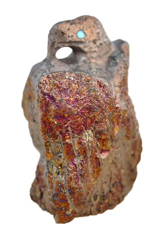 Dee Edaakie | Zuni Eagle Fetish | Penfield Gallery of Indian Arts | Albuquerque, New Mexico