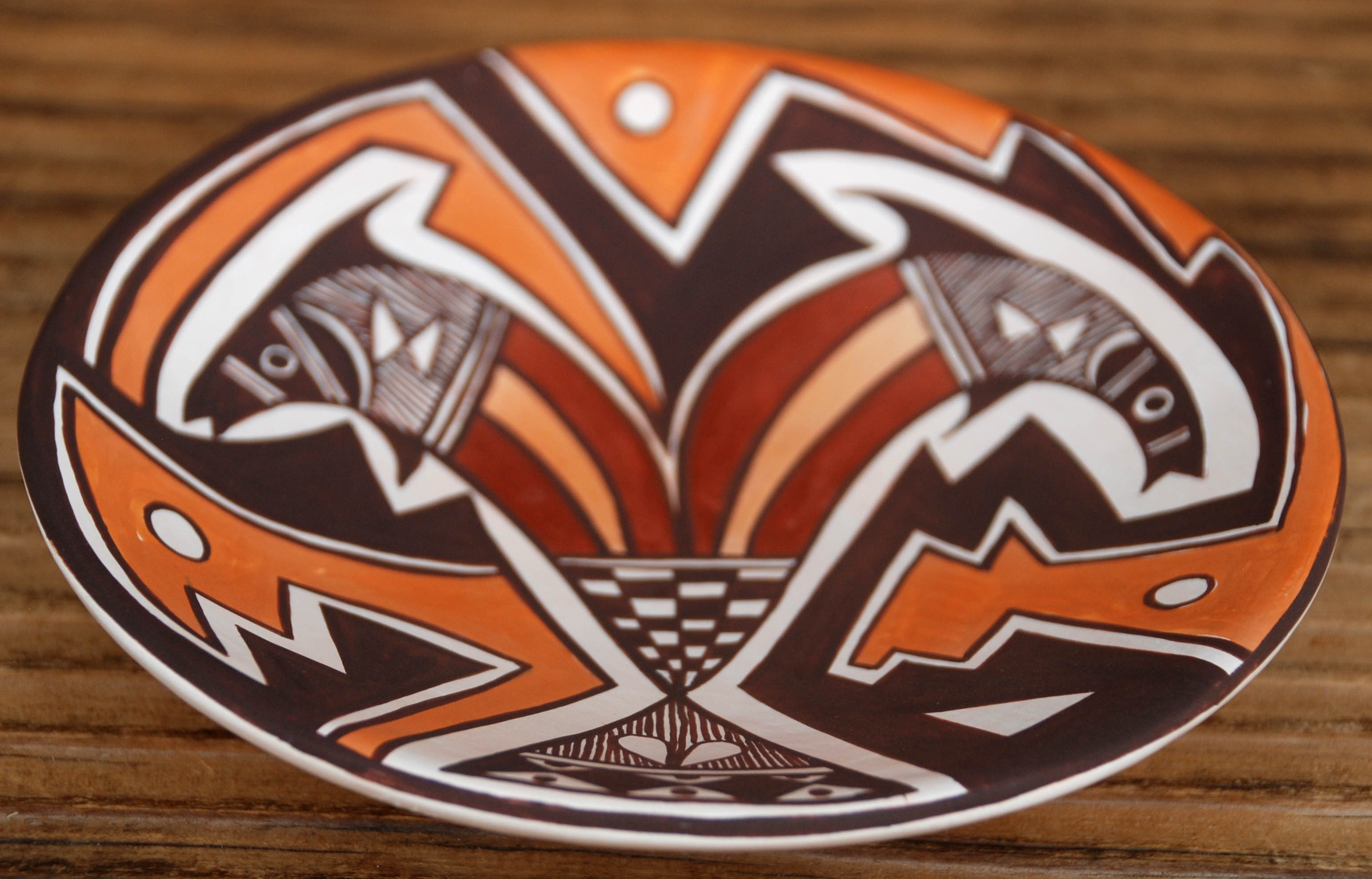 Diane Lewis | Acoma Plate | Penfield Gallery of Indian Arts | Albuquerque, New Mexico