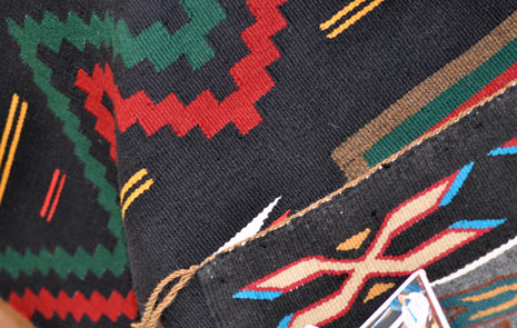 Evelyn Joe | Navajo Germantown Weaving | Penfield Gallery of Indian Arts | Albuquerque, New Mexico