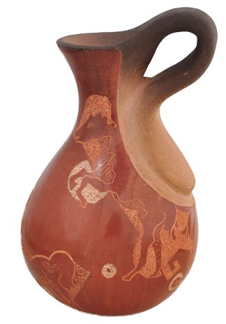 Forrest Naranjo | Santa Clara Pottery Vase | Penfield Gallery of Indian Arts | Albuquerque, New Mexico