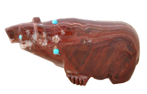 Gabe Sice | Zuni Bear Fetish | Penfield Gallery of Indian Arts | Albuquerque, New Mexico