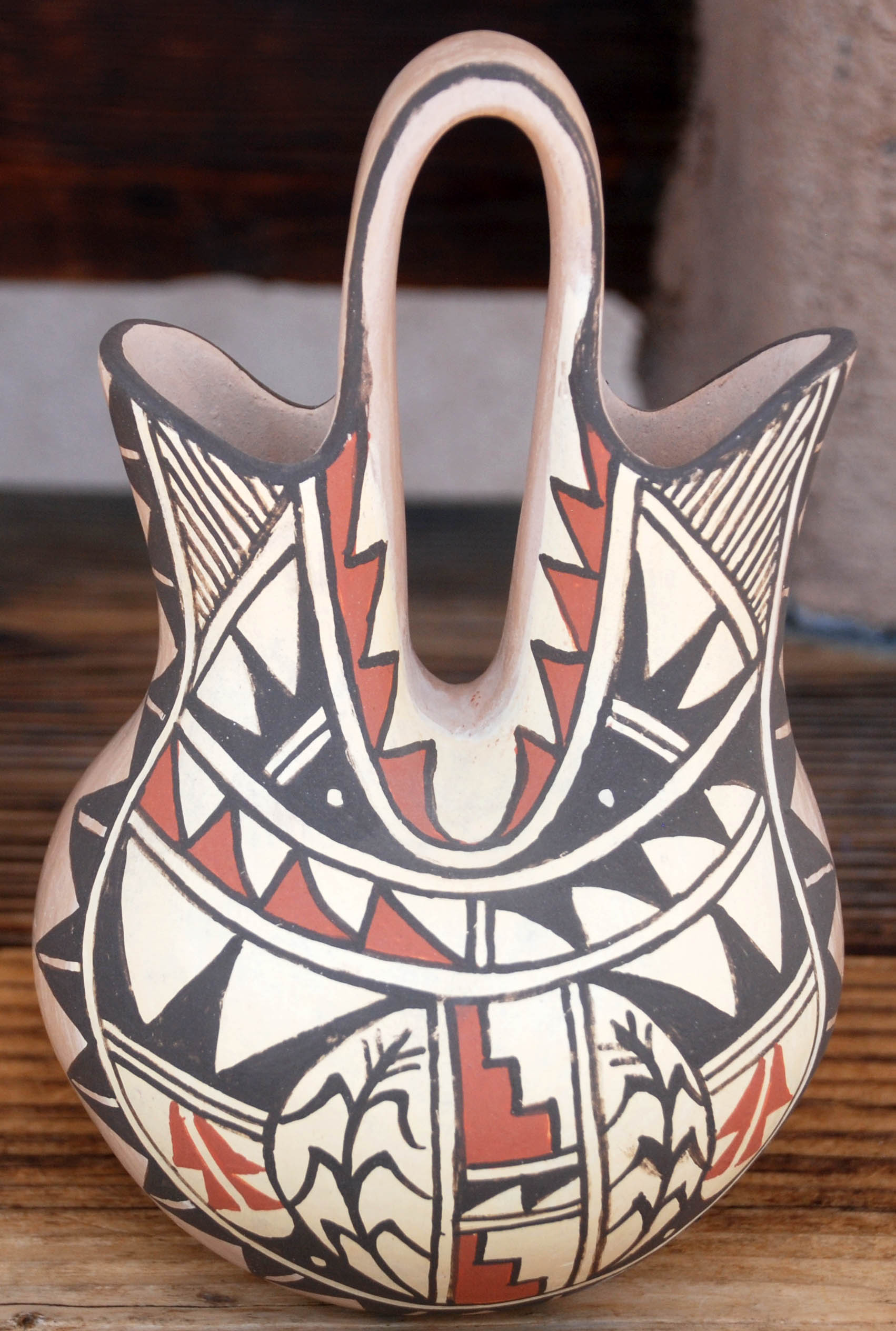 Juanta Fragua | Jemez Pueblo Wedding Vase | Penfield Gallery of Indian Arts | Albuquerque | New Mexico