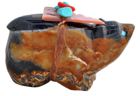 Lena Boone | Zuni Bear Fetish | Penfield Gallery of Indian Arts | Albuquerque, New Mexico