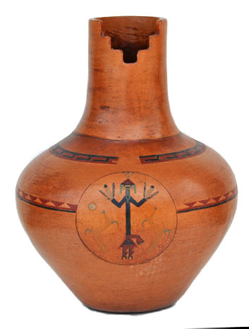 Lorraine Williams | Navajo Pottery Vase | Penfield Gallery of Indian Arts | Albuquerque, New Mexico