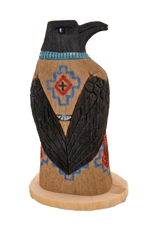 Marvin Jim, Navajo Folk Art Eagle, Penfield Gallery of Indian Arts, Albuquerque, New Mexico