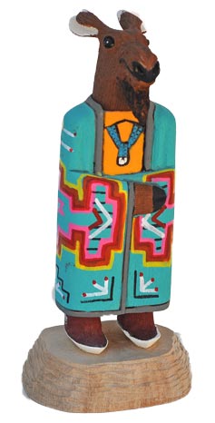 Marvin Jim | Navajo Folk Art Moose | Penfield Gallery of Indian Arts | Albuquerque, New Mexico