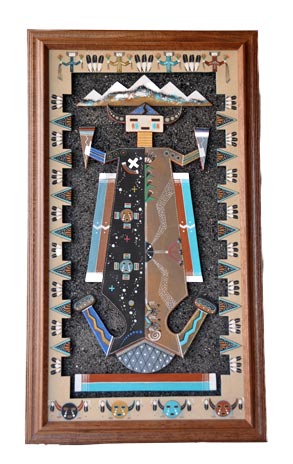 Sammy Myerson | Navajo Sandpainting | Penfield Gallery of Indian Arts | Albuquerque, New Mexico