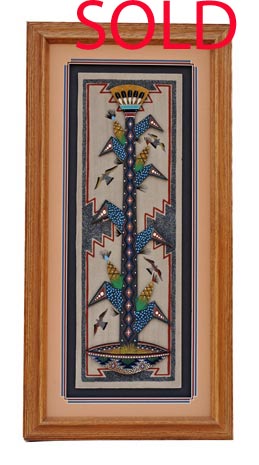 Sammy Myerson | Navajo Sandpainting | Penfield Gallery of Indian Arts | Albuquerque, New Mexico