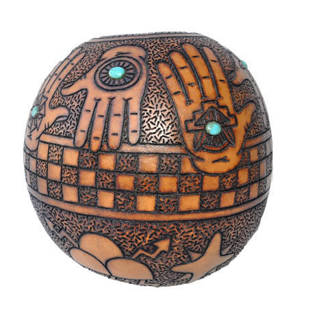 Tony McGregor | Gourd Art | Penfield Gallery of Indian Arts | Albuquerque, New Mexico