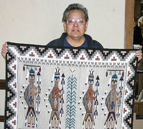 Virginia March | Navajo Weaver | Penfield Gallery of Indian Arts | Albuquerque | New Mexico