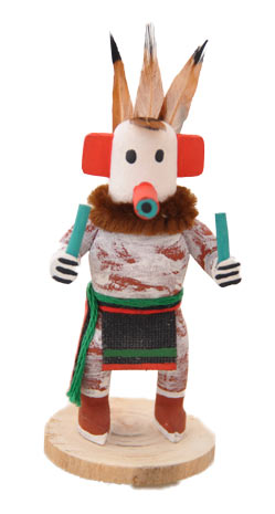 Adrian Leon | Cactus Kachina Doll | Penfield Gallery of Indian Arts | Albuquerque, New Mexico