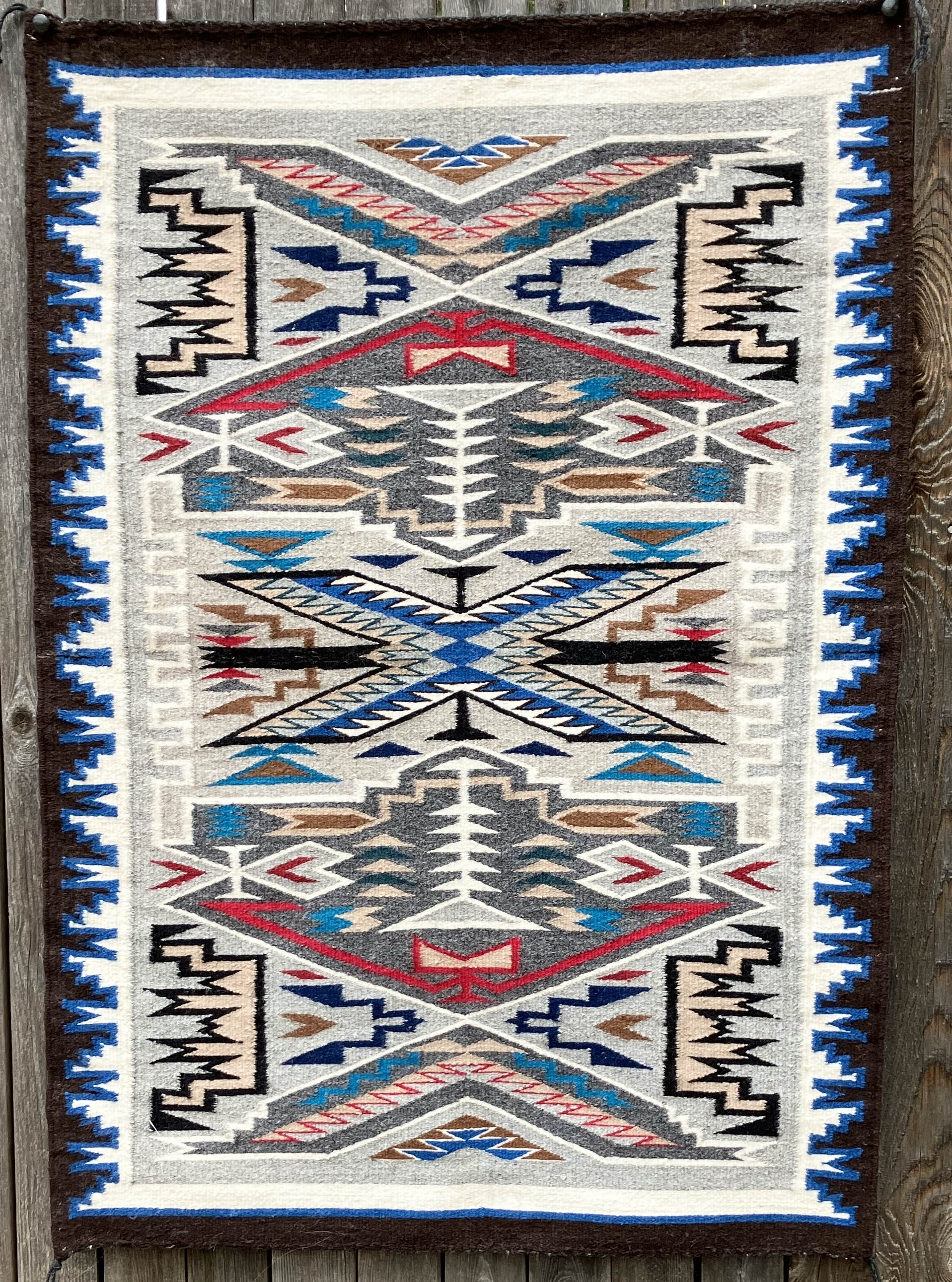 Daisy Kee | Navajo Teec Nos Pas Weaving | Penfield Gallery of Indian Arts | Albuquerque, New Mexico