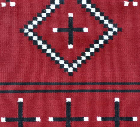 James Joe | Navajo Germantown Weaving | Penfield Gallery of Indian Arts | Albuquerque, New Mexico