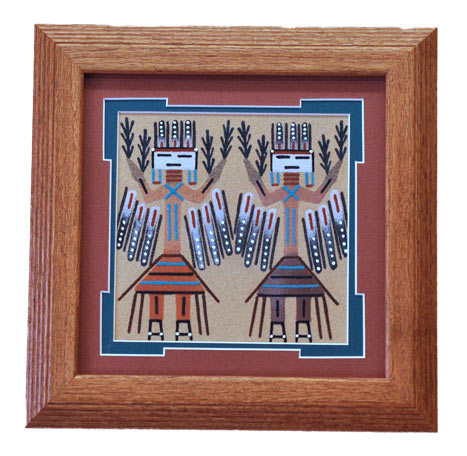 Lance Yazzie | Navajo Sandpainting | Penfield Gallery of Indian Arts | Albuquerque, New Mexico