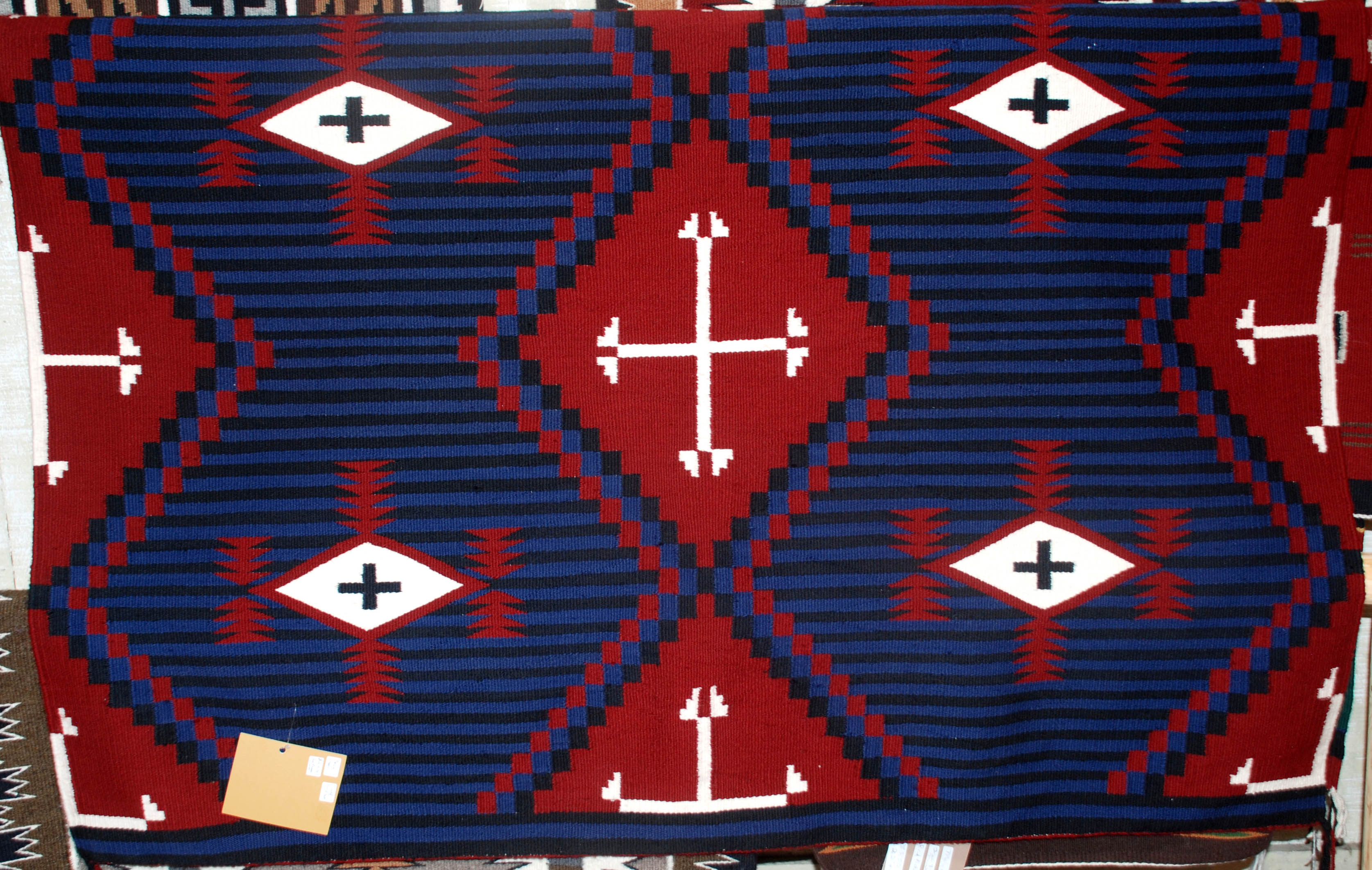 Nellie Dean | Navajo Chief Weaving | Penfield Gallery of Indian Arts | Albuquerque, New Mexico