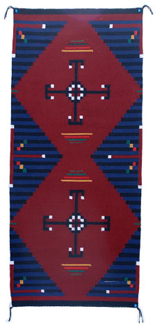 Priscilla Warren, Germantown Navajo Weaving | Penfield Gallery of Indian Arts | Albuquerque, New Mexico