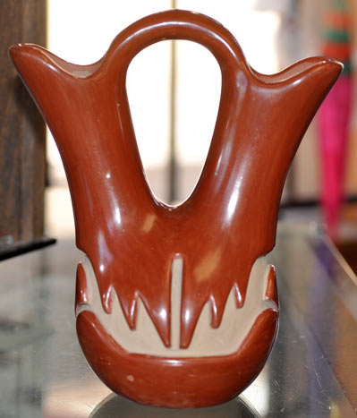 Terecita Naranjo | Santa Clara Wedding Vase Pottery | Penfield Gallery of Indian Arts | Albuquerque, New Mexico